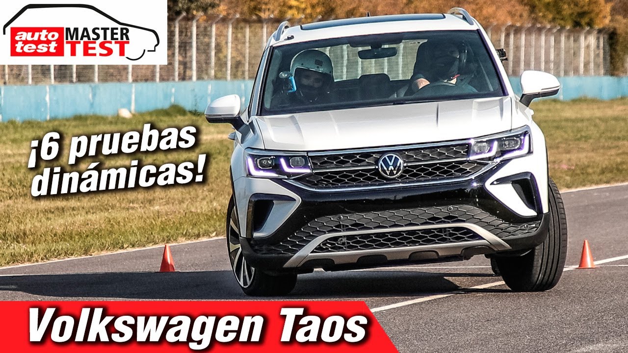 Volkswagen Taos 2021: Test Drive - 6 pruebas din&aacute;micas