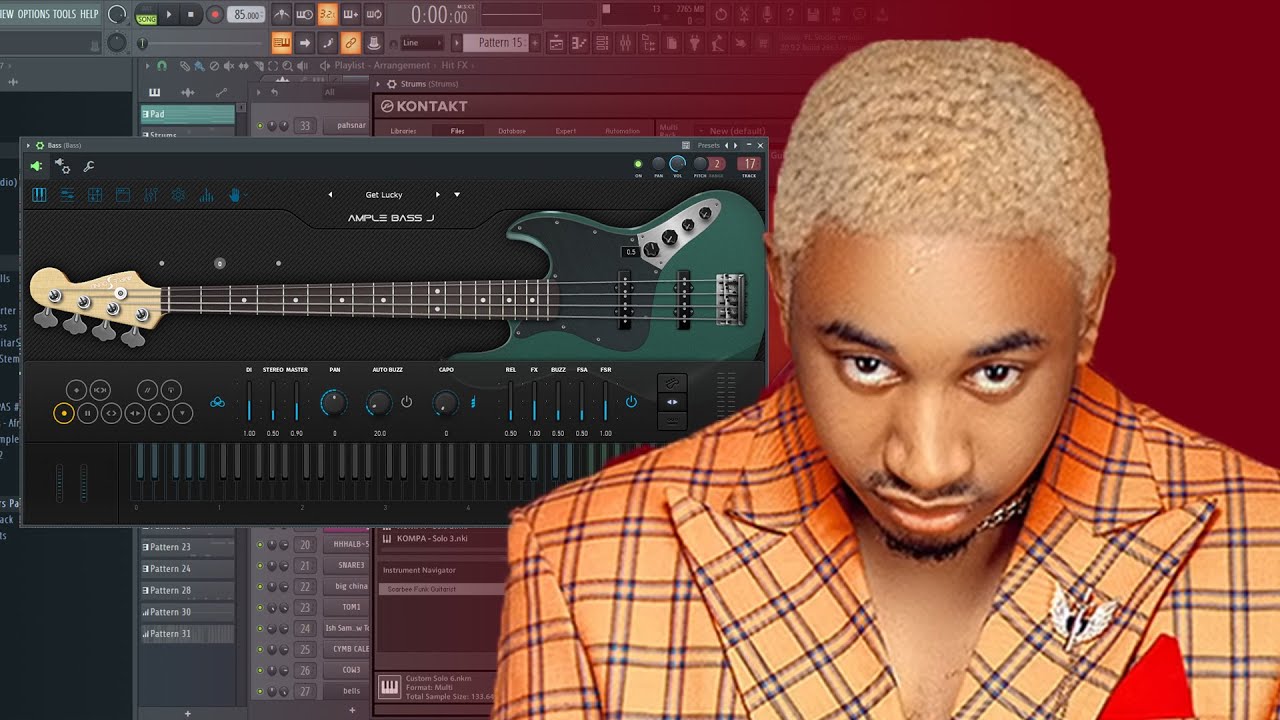 Jinsi ya kupiga Bass na Piano katika beat za Zouk Miondoko ya Jay Melody