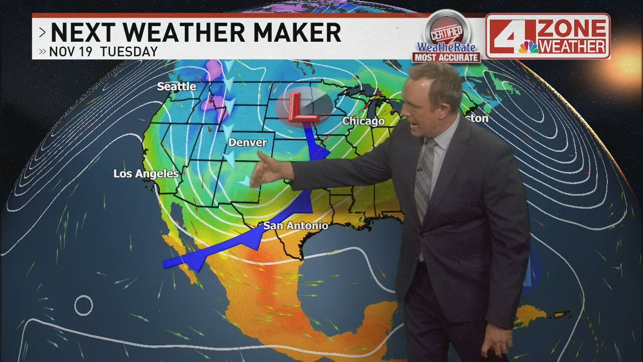 First strong cold front of the season to bring near-freezing temperatures to San Antonio