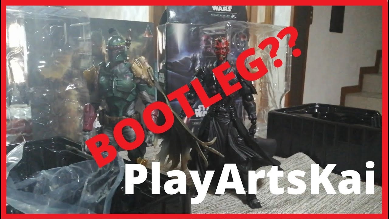 Play Arts Kai STAR WARS Colección ¡¡ Tips Saber si es Original o BOOTLEG !!