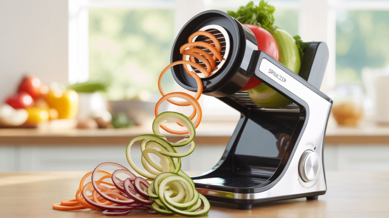 Top 5 Best Spiralizers of 2025 | Best Electric Spiralizers | Best Spiralizer for Zoodles (Top Picks)