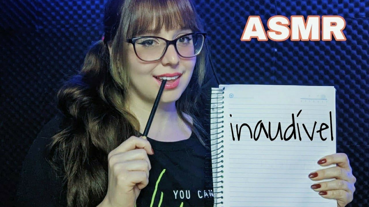 ASMR | TE ENSINANDO LINGUAGEM INVENTADA