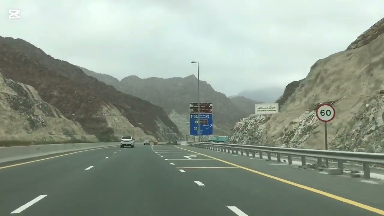 Tunnel and the mountains