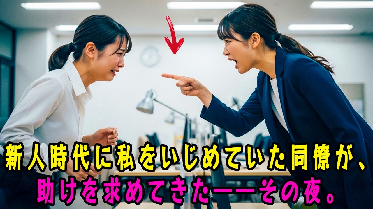 空気扱いされた35歳の地味社員…過去に私を無視していた先輩が“深夜に助けを求めてきた理由