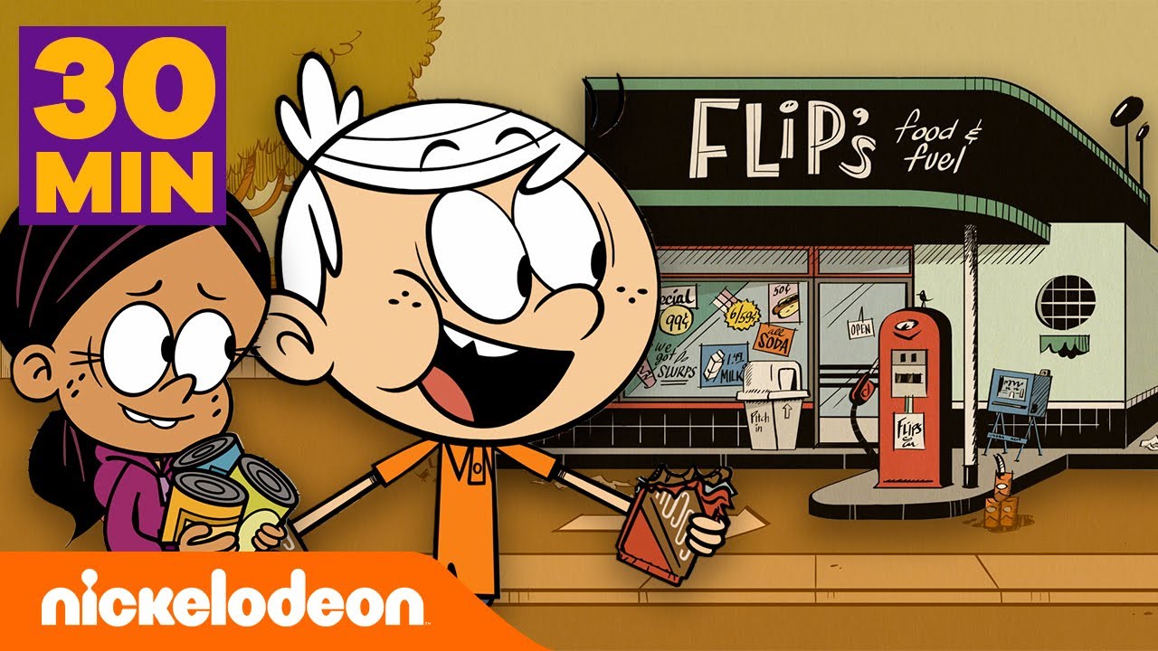 Willkommen bei den Louds | 30 Minuten lang Flips-Fressalien-Tanke-Momente! | Nickelodeon Deutschland