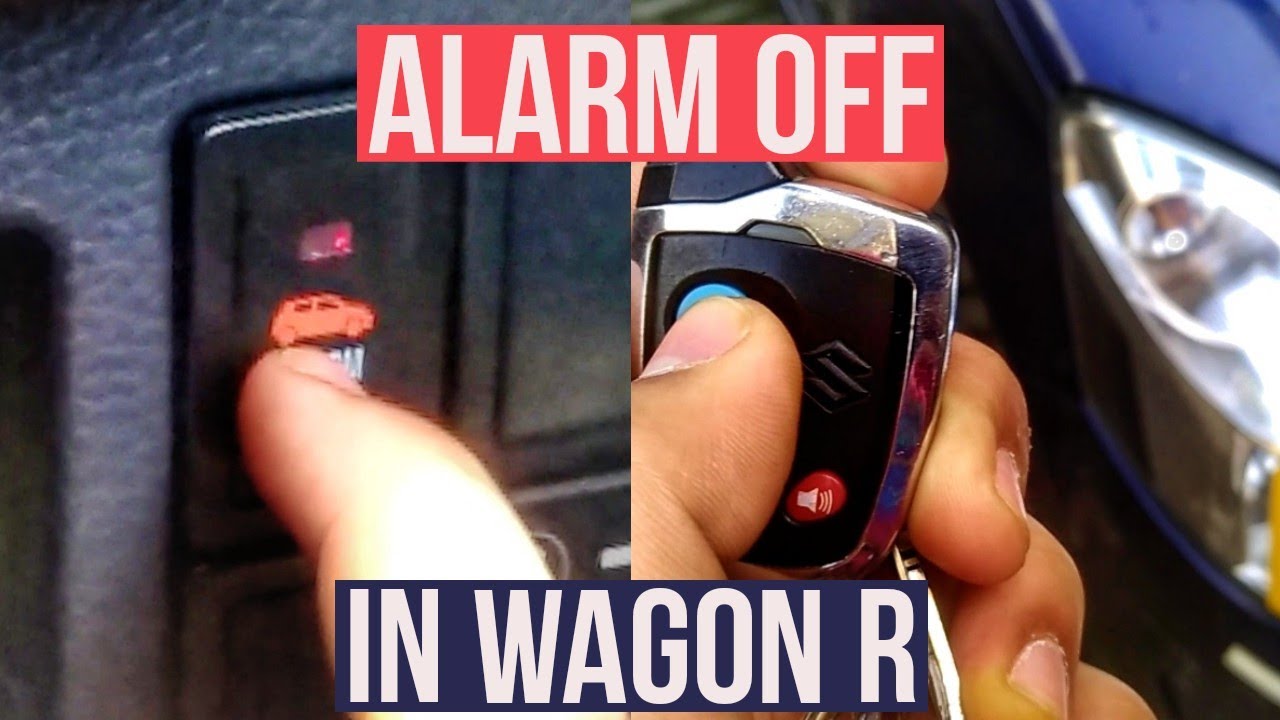 How to DEACTIVATE ANTI THEFT ALARM in Wagon-R