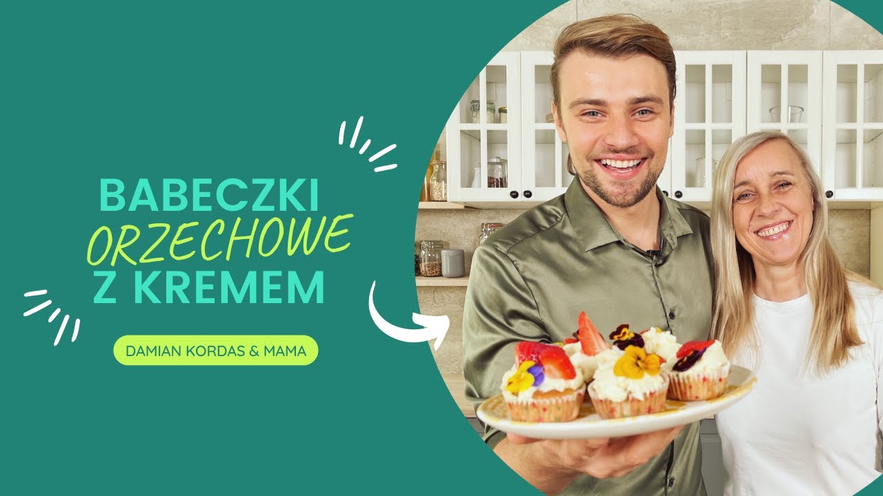 Babeczki orzechowe z kremem | Damian Kordas & Mama Renata