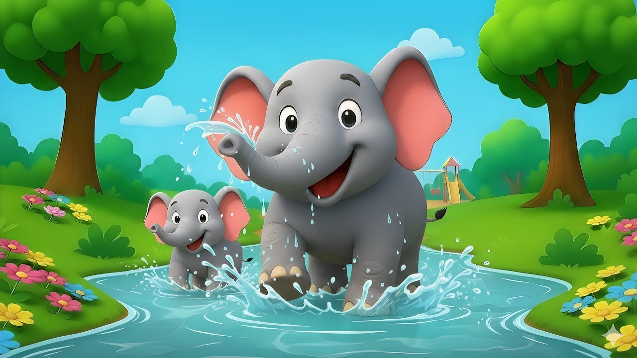 एक मोटा हाथी| ik mota hathi| मेरा लड्ड चोर| एक मोटा हाथी घूमने चला| kids rhymes and poems