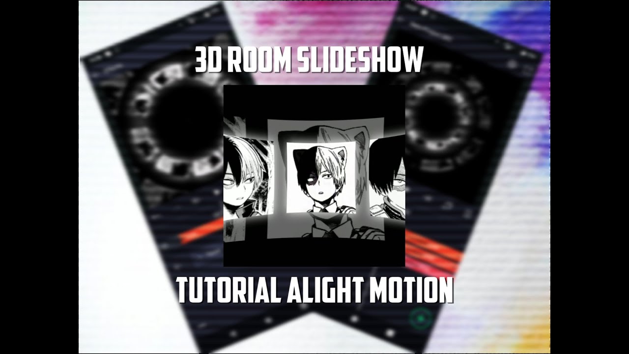 3d slideshow ae inspired - alight motion tutorial