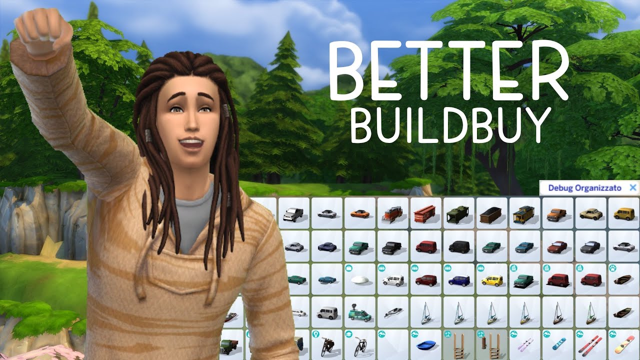 DEBUG ORGANIZZATO in The Sims 4? 😱 - Better BuildBuy Mod
