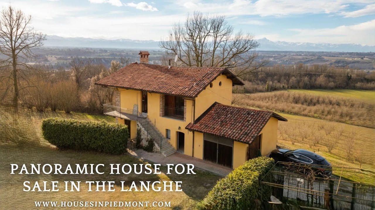 Panoramic Rustic House for Sale in the Langhe, Piedmont | Clavesana | Italy Property Tour