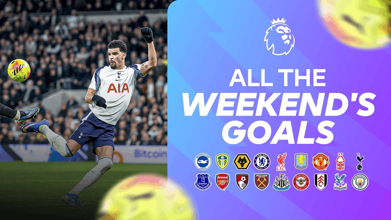 EVERY Weekend Goal | Matchweek 24 | 2025/26 Premier League Highlights