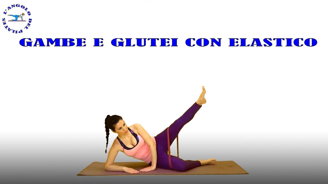 gambe e glutei con elastico | allenamento gambe e glutei con elastico