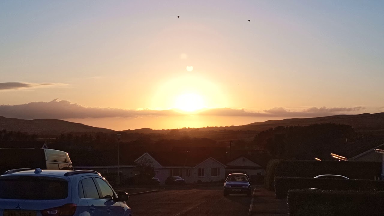 BALLABEG SUNSET | Beautiful Sunsets 🇮🇲 isle of man
