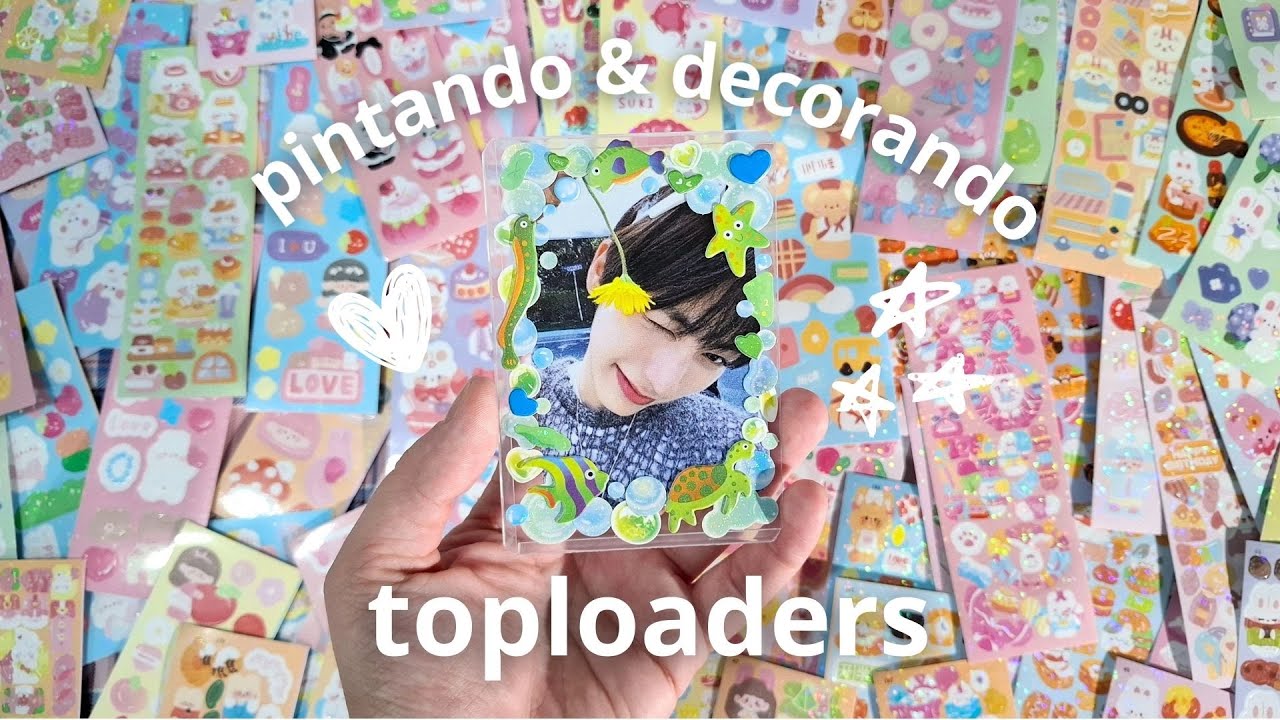 pintando e decorando toploader para meus photocards ♢ nezumi art