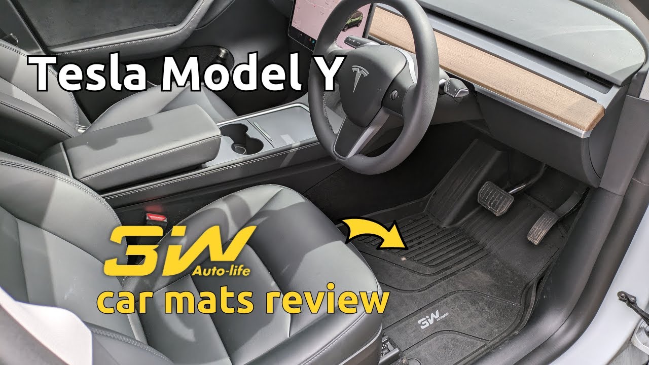 Review of the 3W all-weather mats for a Tesla Model Y (& other models)