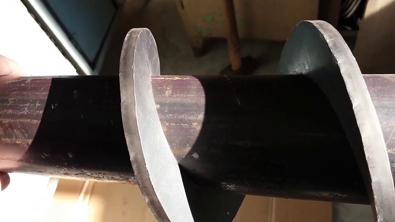 Auger flight forming, spir&aacute;l gy&aacute;rt&aacute;s, auger flight press