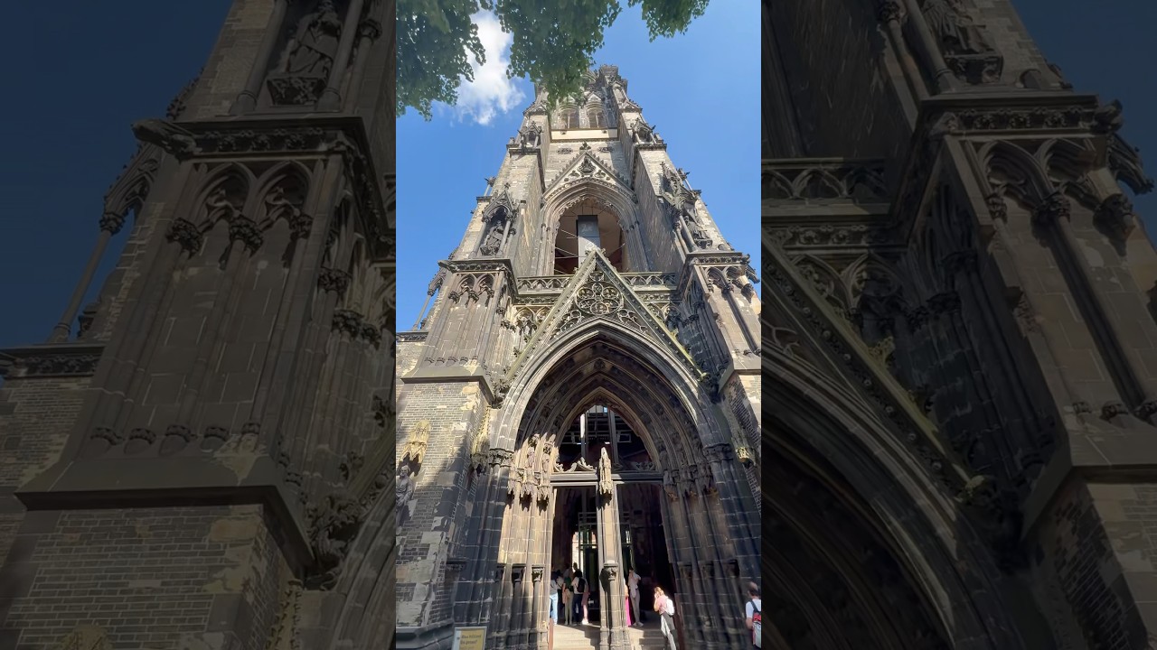 St. Nikolai Memorial (Hamburg 🇩🇪) #shorts #wwii #germany #hamburg #travel #travelvlog #religion