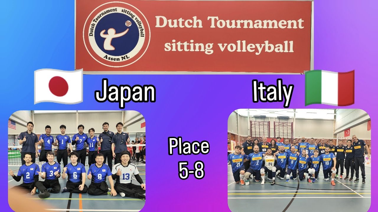dutch tournament JPN MEN VS ITA MEN
