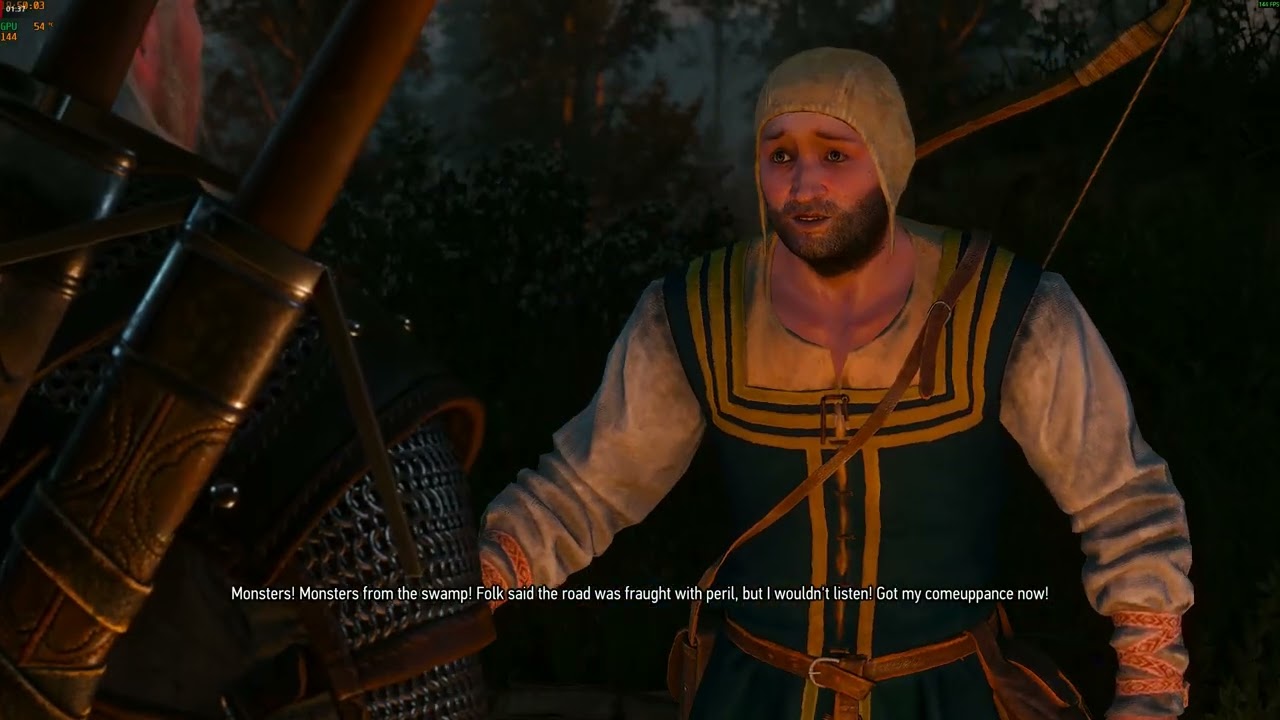 The Witcher 3 Wild Hunt, Dusk time trott