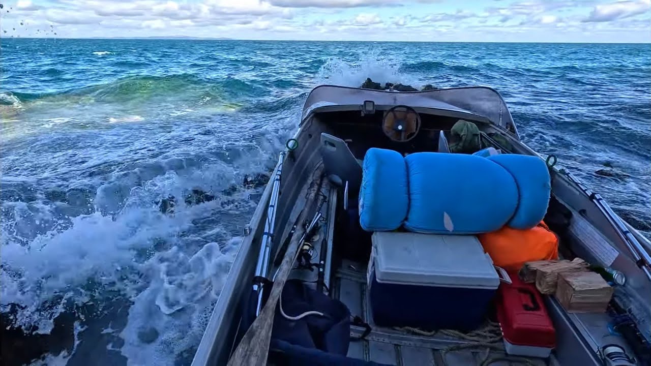 Getting Boat of the Rocks Only