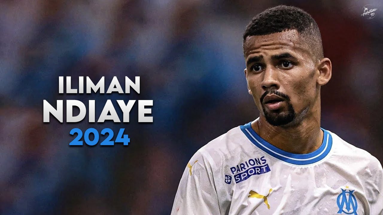 Iliman Ndiaye 2024 - Insane Skills, Assists & Goals - OM | HD