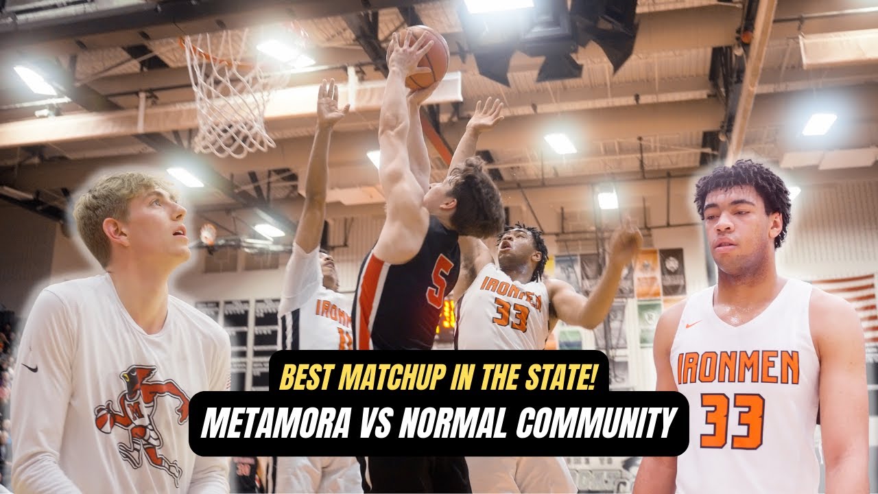 This Game Lived Up To The HYPE!! Metamora DOMINATES Normal Community In A SOLDOUT Game!!