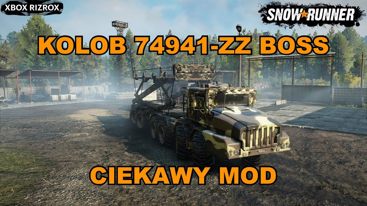 Snowrunner ciekawy mod KOLOB 74941-ZZ BOOS