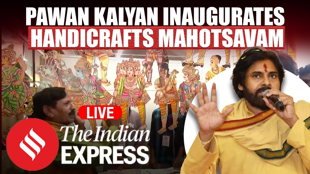 Andhra Pradesh Deputy CM Pawan Kalyan Inaugurates Andhra Pradesh Handicrafts Mahotsavam 2026