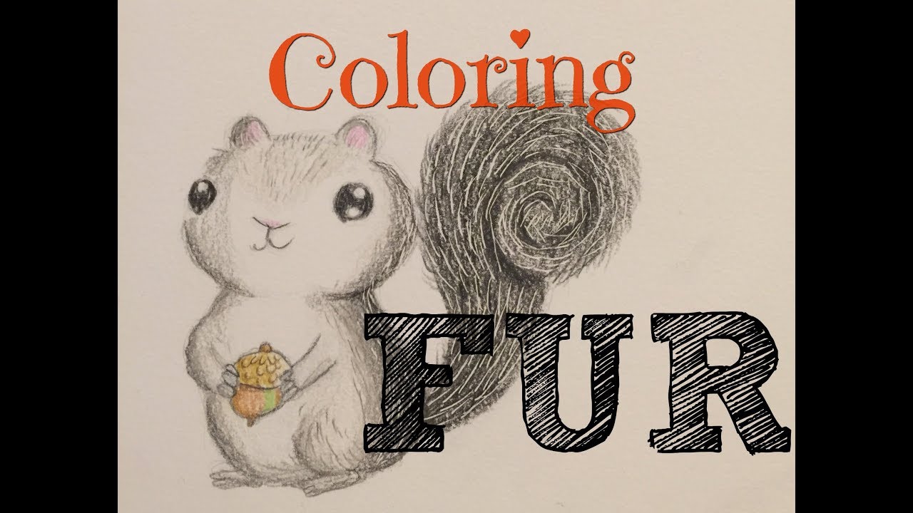 My Super Secret to Coloring Animal Fur!