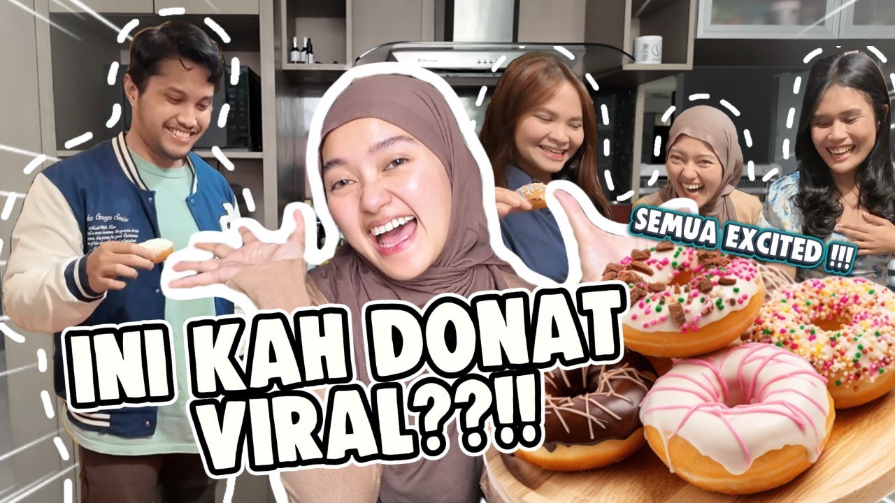 DONAT VIRAL??!! KOK GINI RASANYA??!!