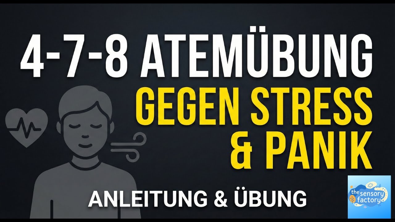 Panik & innere Unruhe stoppen: Die 4-7-8 Methode (Anleitung)