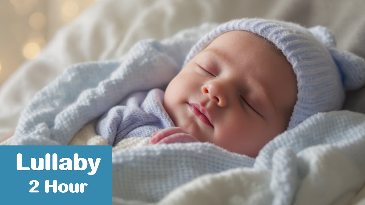 2 Hour Baby Sleep Music 💖| Soothing Lullabies with Gentle Vocals for Babies, Toddlers & Newborns