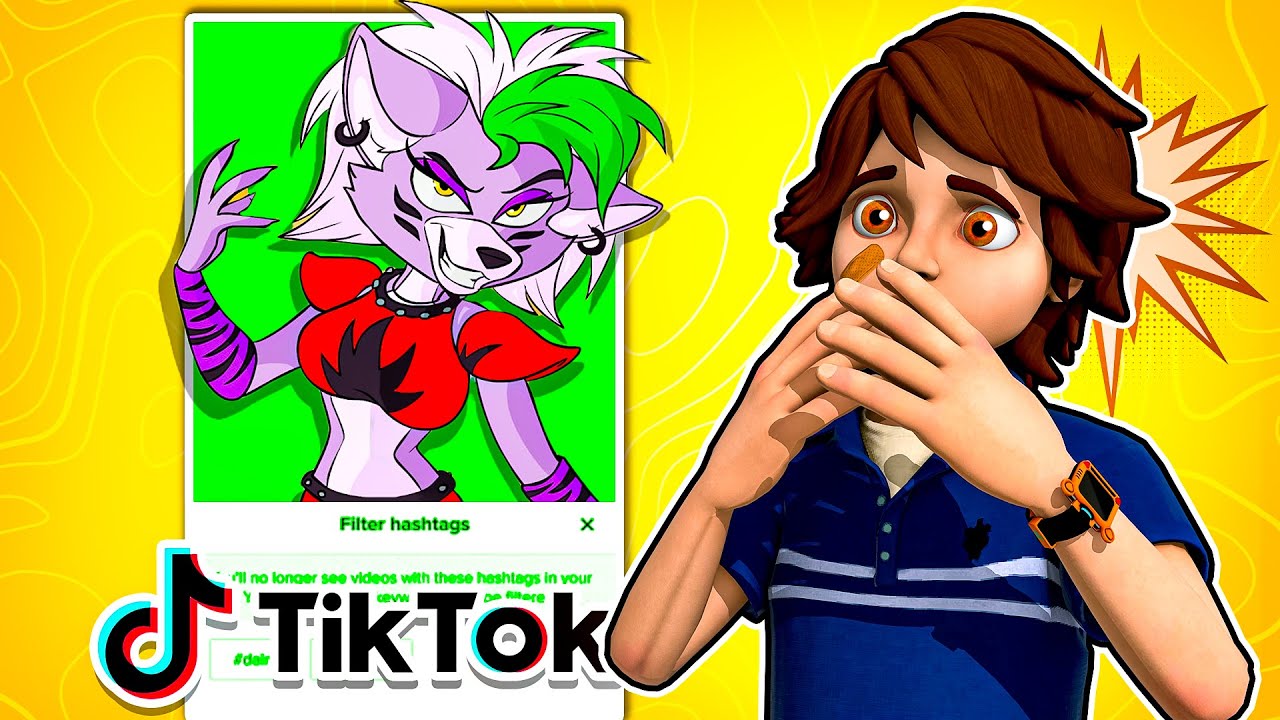 Roxanne Wolf’s SECRET FUNNY TIKTOKS with Gregory