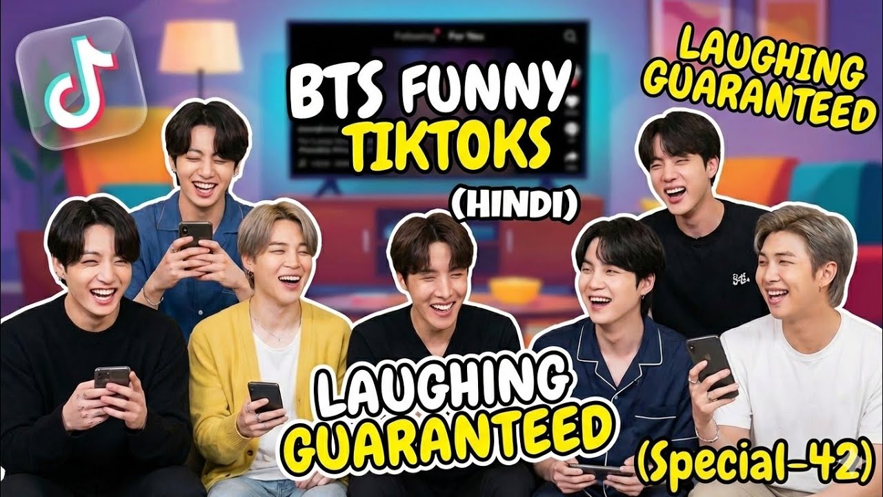 BTS Funny Compilation Hindi Dubbing special 🤣😅 // BTS Tiktok Compilation 😝😂 (Special-42)