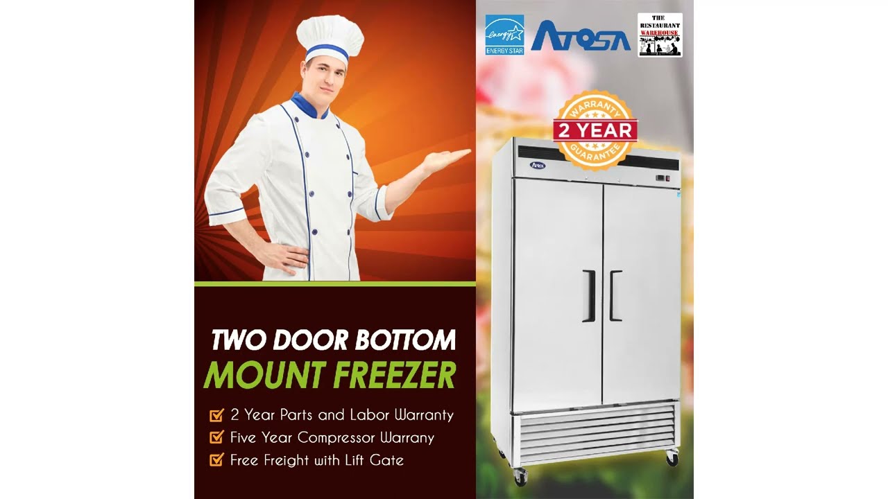 Atosa MBF8503GR Commercial Freezer