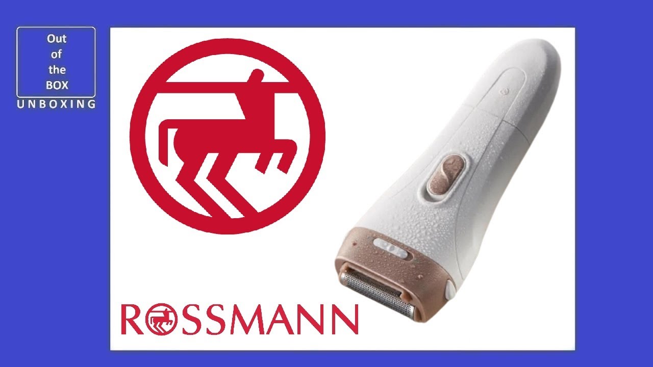 IDEENWELT women's shaver 1 pc, cat. no. 72300 UNBOXING Rossmann
