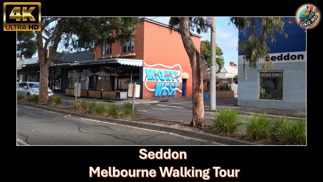 🟡 #melbourne #seddon #walkingtour #australia #footscray 