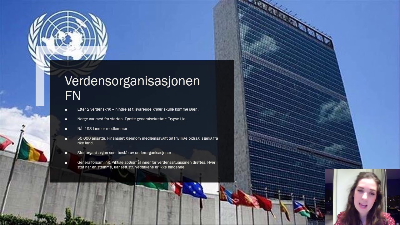 Internasjonalt samarbeid - FN