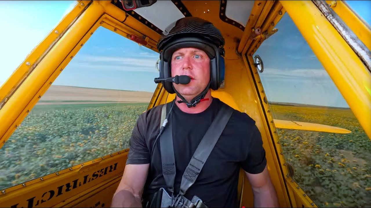 Flying A Crop Duster: A Thrilling Ride-A-Long Experience With In-Depth Commentary