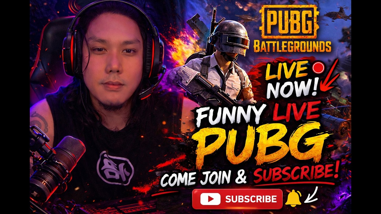 PUBG LIVE 💀 If I Die You MUST Subscribe 😂