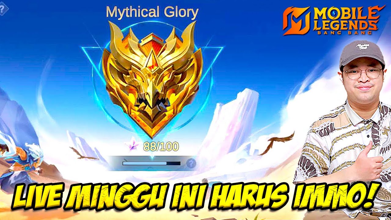 🔴LIVE MINGGU INI HARUS MYTHIC IMMORTAL + USER ALL ROLE❗MABAR VIP❗PUSH RANK MYTHIC❗MOBILE LEGEND