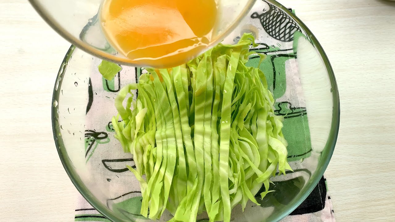 Ein einfaches und neues Rezept f&uuml;r Kohl! Das ist der leckerste Kohl, den ich je gegessen habe!