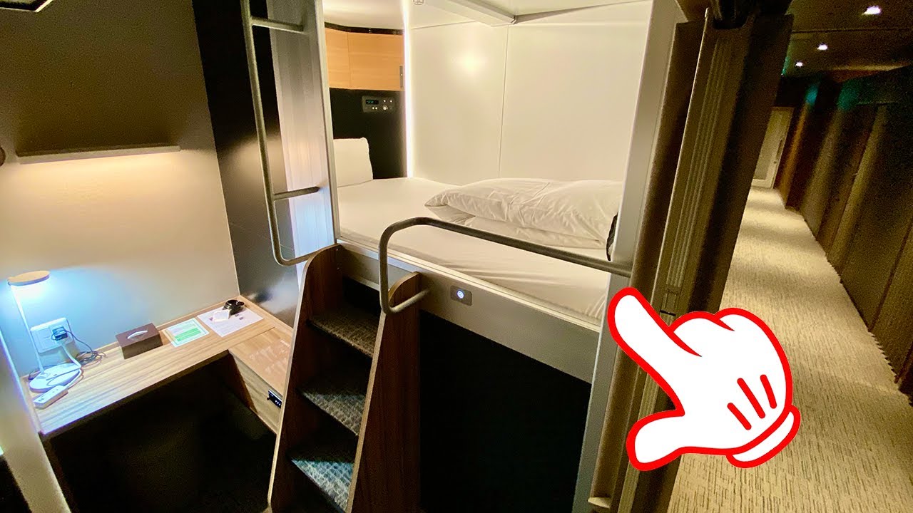 Пребывание в японском капсульном отеле с личным пространством🇯🇵 Dormy Inn Korakuen
