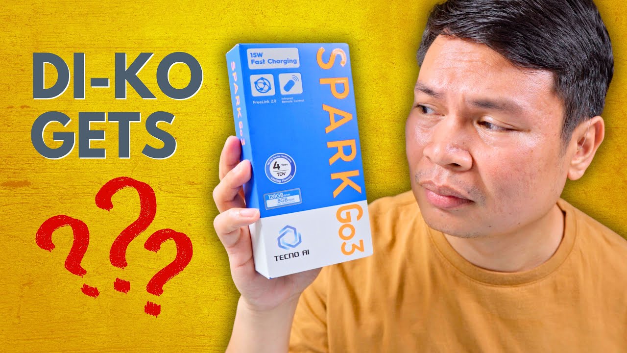 Ano nangyari sa TECNO? Bakit ganito ang SPARK GO 3?