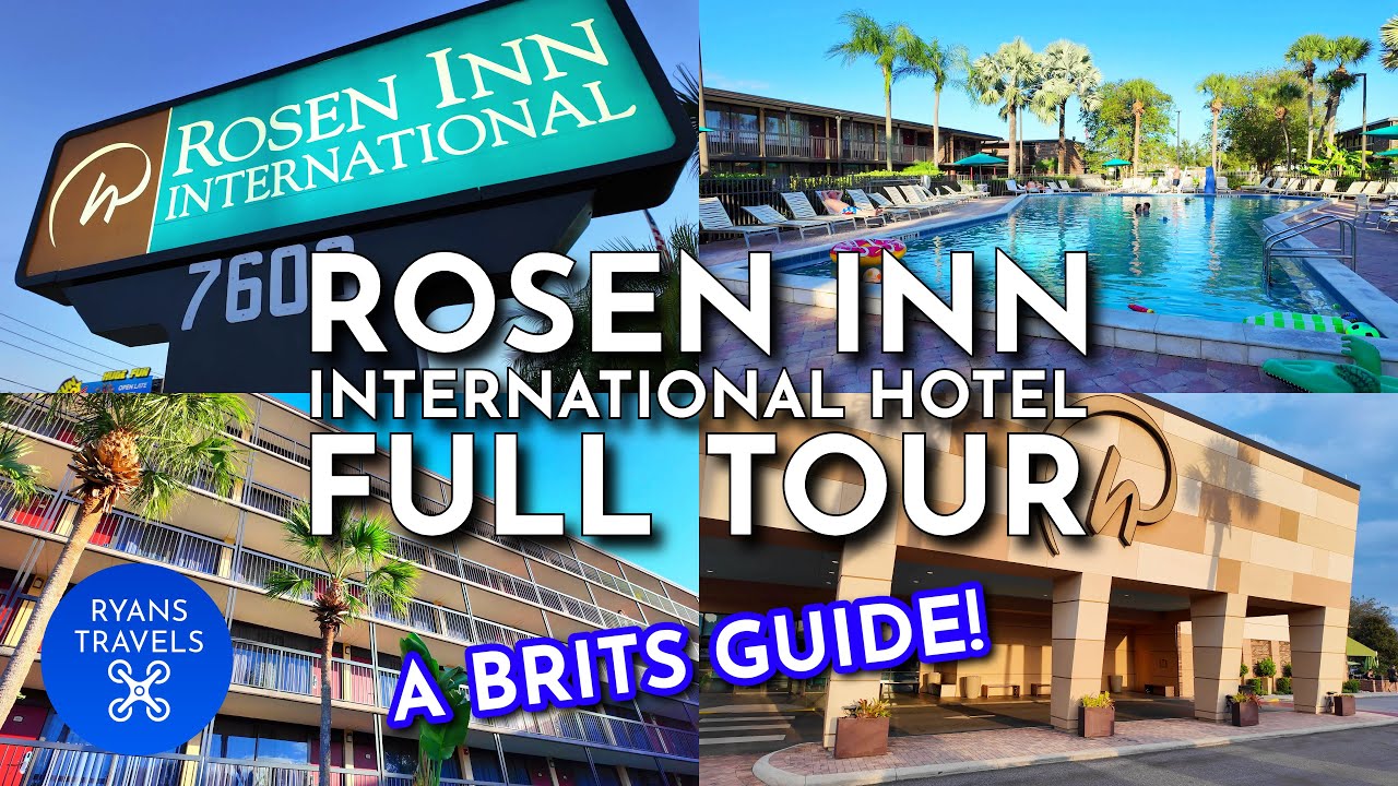 Полный тур и обзор отеля Rosen Inn International, Орландо, Флорида, октябрь 2025 г.