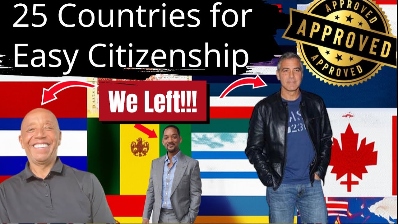 Best 25 Countries for Americans to Immigrate for FAST Citizenship By Region
