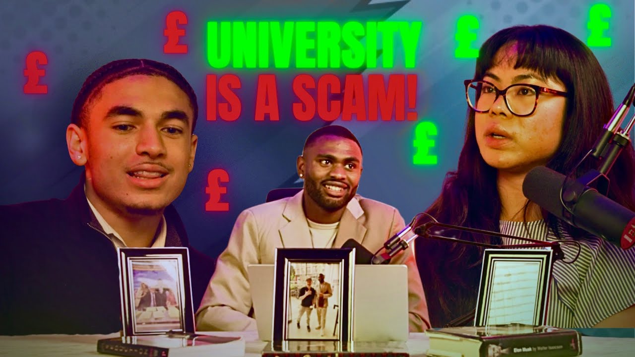 'UNIVERSITY IS A WASTE OF TIME' TOP 4 APPRENTICE AND CAMBRIDGE STUDENT HAVE A DEBATE