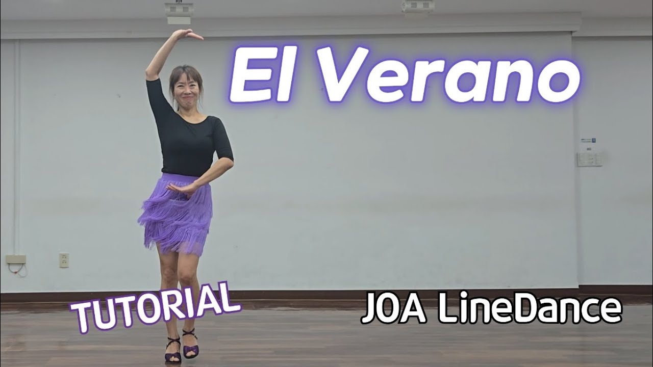 El Verano Line Dance (обучение) (старший уровень) #Pyeongtaek Joa Line Dance Описание/август 2025