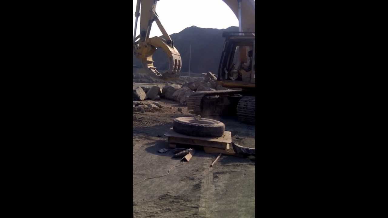 Armour Rock Drop Test